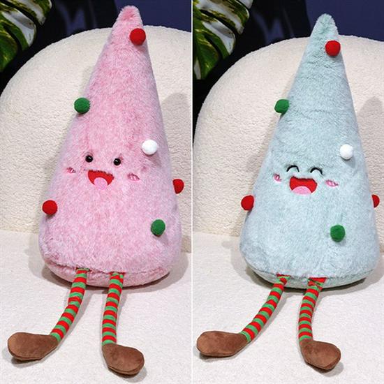 New Cute Plush Christmas Tree Bear Ornament for Home Parties