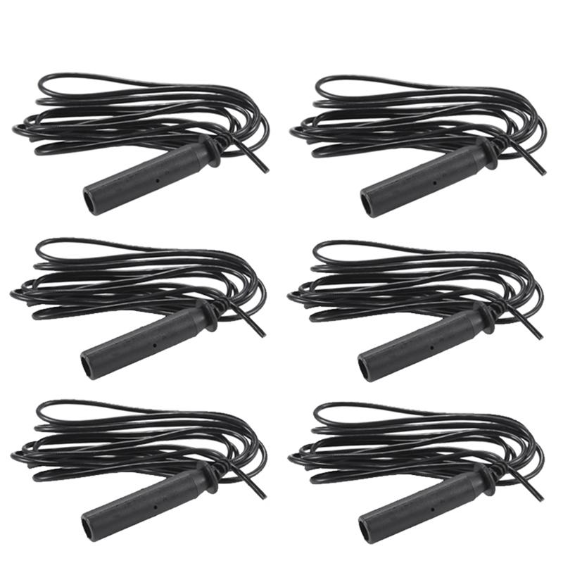 6PCS 4G0971782 Engine Glow Plug Wiring Loom Connector For VW GOLF Phaeton  A1 A4 Skoda Seat 07Z971782 4G0-971-782 чёрный