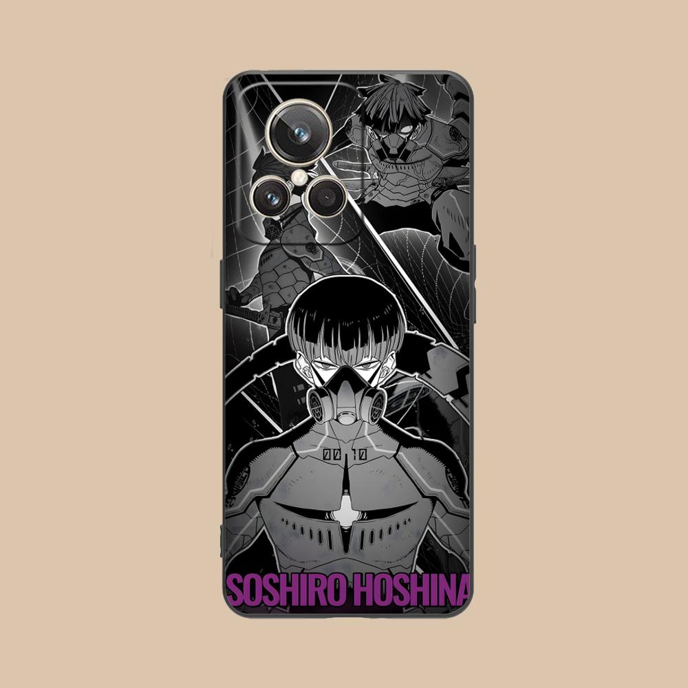 Kaiju No.8 Hoshina Soshiro Handyhülle für Realme 15 14 13 12 11 10 9 Pro Plus T i Lite 5G Bunte Druckabdeckung Hülle Hübsch