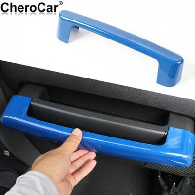 Blue Co-pilot Dash Grab Handle Trim Cover For Jeep Wrangler JK 07-10 Accessories
