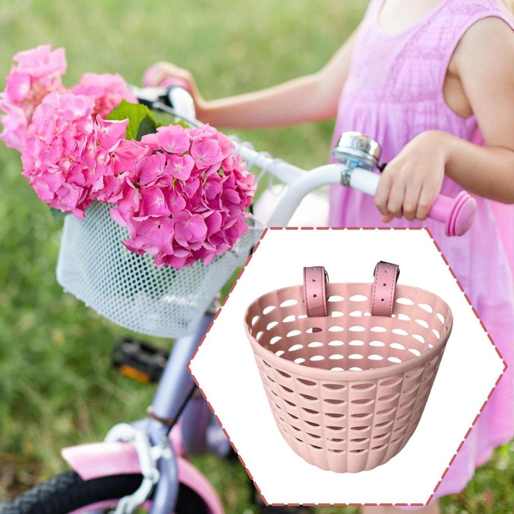 Basket for Children (boys And Girls) – Handlebar Bag Storage Transport Material: PP