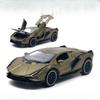 (Boxed) 1:32 Alloy Car Model Four Doors Lighting Music Children's Toys Car Pull Back Boy Wholesale