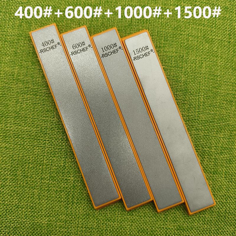 New Orange Base Diamond Whetstone for Knife Sharpener Sharpening Stone Diamond Whetstone Honing Stones Oil Stone SET