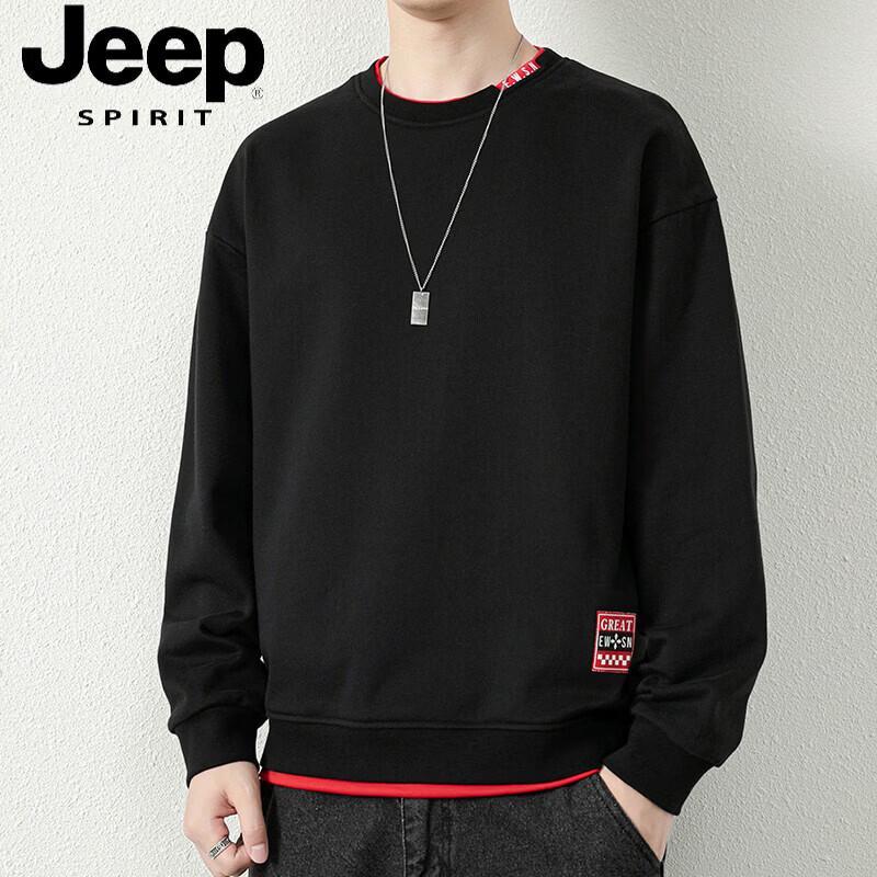 JEEP SPIRIT Men s Crew Neck Sweatshirt 2XL