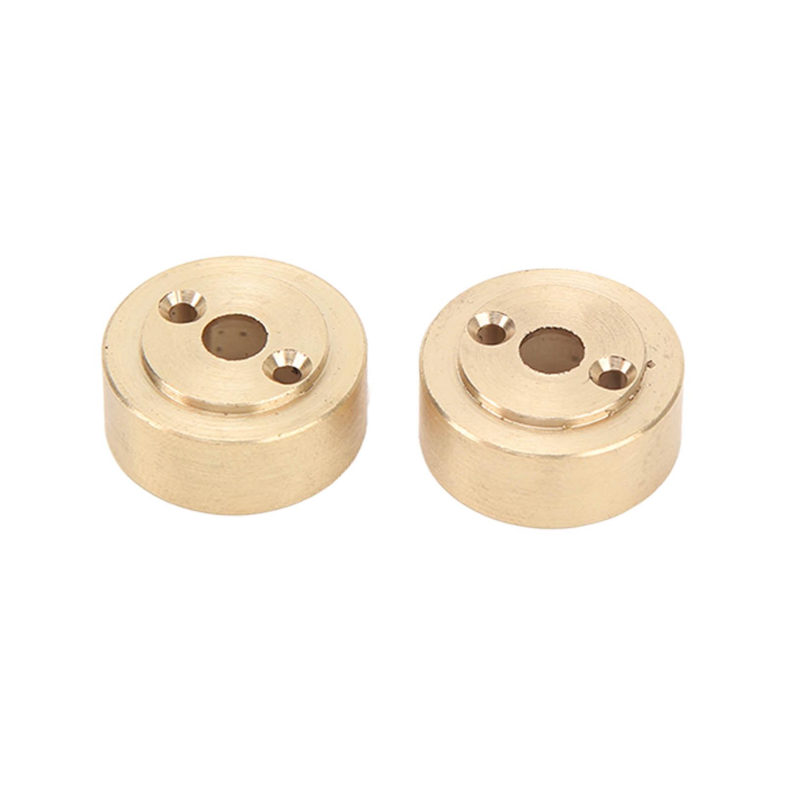 

2 шт. Латунні задні противаги Золоті ваги на вісь Міцні латунні противаги на задню вісь для Traxxas