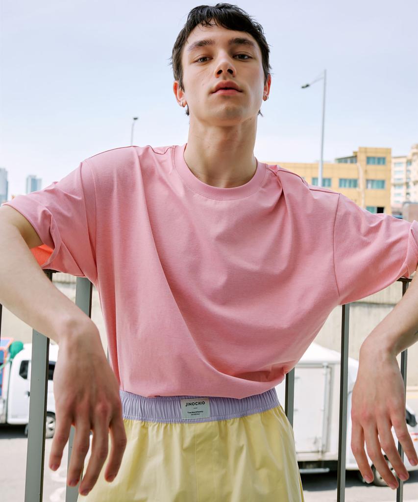 Jinokio (Uni) All Day Air Sorona T-Shirt (Pink)