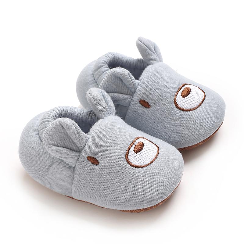 Cartoon Cute Sock Shoes 0-18M Doll Soft Bottom Children's Floor Sports Shoes BeBe Children's Walking Shoes