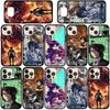 For Samsung Galaxy S25 S24 S23 S22 Ultra FE Plus A37 A57 A56 A55 A06 A16 A15 A36 A26 A35 A05 A25 A54 A34 Case Comics Attack On Titan Eren Jaeger Levi