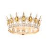 Women's Crown Adults Sparkling Headband Alloy Rhinestones Costume Hairpieces for Weddings Birthdays Proms and Pageants