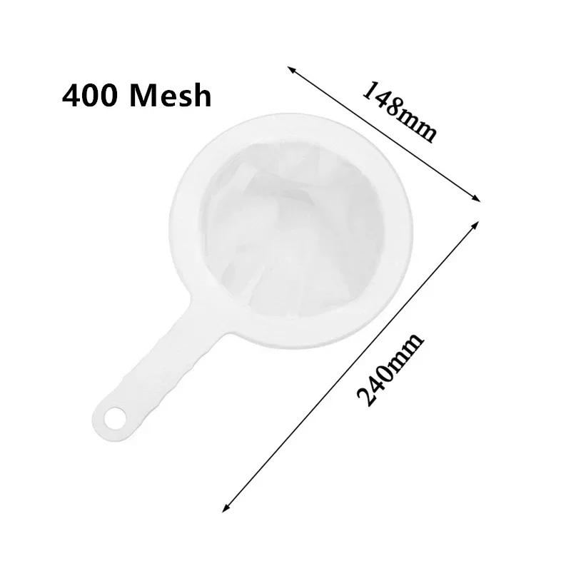 

New Food Yogurts Mesh Sieve Plastic Mesh Colander Reusable Brine Shrimp Separation Net for Filtering Coffee Juice Milk Wines