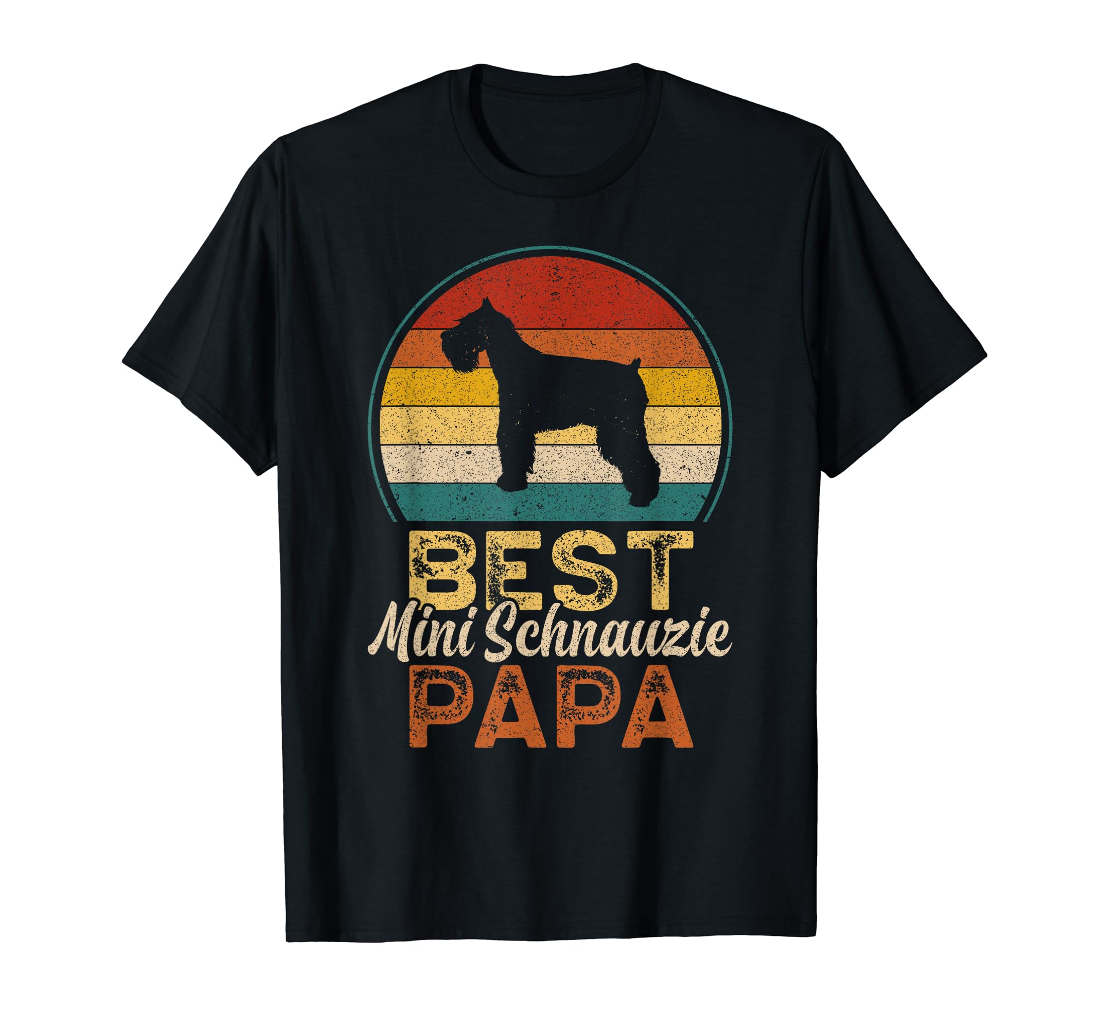 

Best Miniature Schnauzer Dad, Miniature Schnauzer T-Shirt