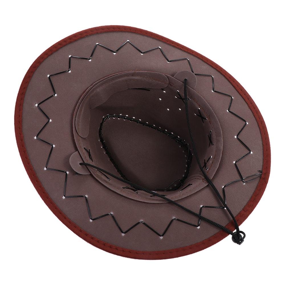 Adjustable Leisure Girl Cap Sunshade Visor For Women Men Western Cowboy Hat Cowgirl Hat Knight Hat Sun Hat