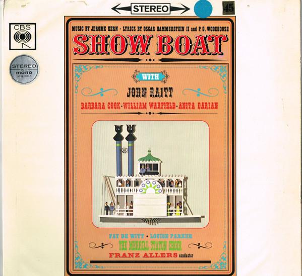 

Виниловая пластинка JOHN RAITT BARBARA COOK WILLIAM W Showboat SBPG62036 CBS 1962 UK Саундтреки Мюзиклы Б/у