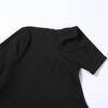 New Fashion Elegant Long Sleeve Women's Jumpsuits Single Shoulder Stand Sexy Rompers Women Bodysuits Streetwear Slim Fit Solid Ladies Jumpsuit 26141