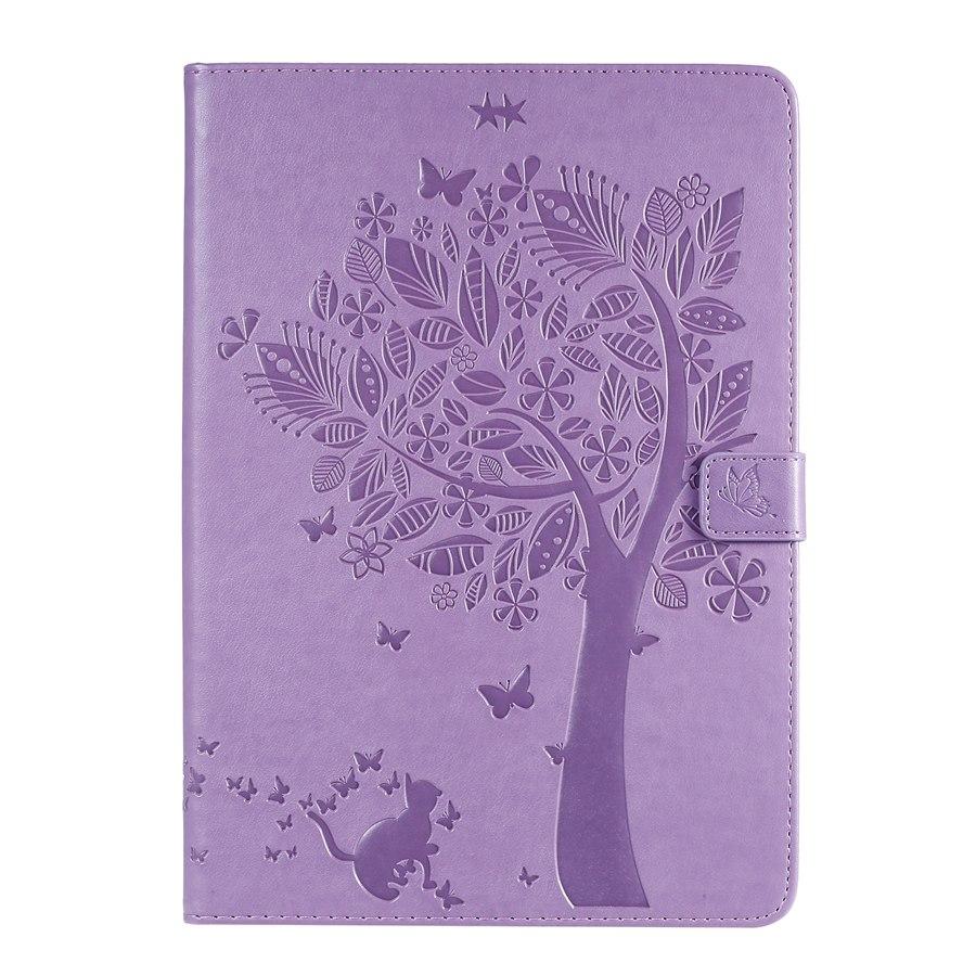

Embossed PU Leather Case for IPad Air 4 5 10.9 10.2 7th 8th 9th 2021 for IPad Pro 11 2021 9.7 5th 6th Mini 6 Case Tablet Cover iPad Air 5 10.9 фиолетовый
