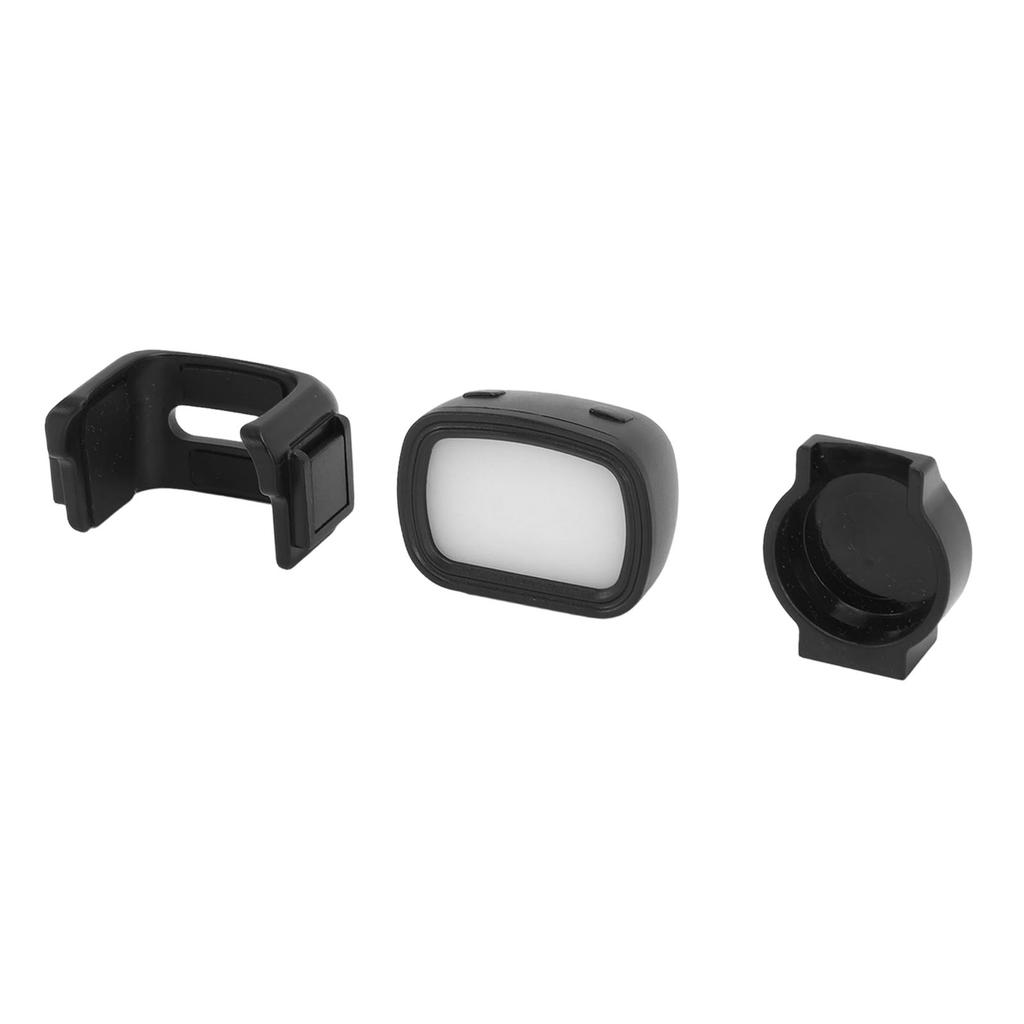 Magnetic Fill Light Fit for DJI Pocket 3 Action Camera Selfie Light 3 Color Temperatures 3 Brightness Levels for Vlog