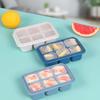6 Cavity Mini Ice Cube Tray Soft Bottom Easy Release Mold for Summer Kitchen Homemade Ice Cube Mold Kitchen Tools