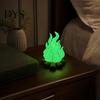 Elegant Home Interior Ornaments 3D Printed Glow In The Dark Campfire Ornament, Centerpiece, Firewood Lamp, Office Desk Art Pieces Creative Bonfire