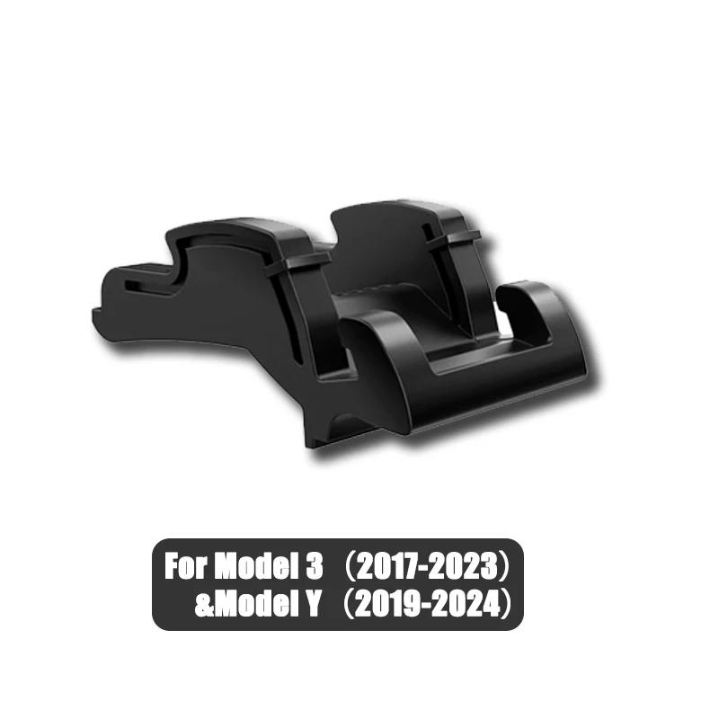 1/2Pcs Silicone Car Mobile Phone Stand Dashboard Navigation Stand Vent Hook Glasses Stand for Tesla Model 3 Y Highland 2026-2026