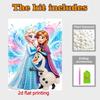 Disney Pearl Painting Frozen Princess Art Kit Adult Beginner Home Wall Decor Special Shape