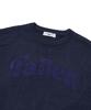 FALLETT Arch Logo Jacquard Knit Navy