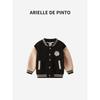 French Arielle De Pinto Boys' Jacket, New Autumn and Winter Stylish Thickened Warm Coat for Boys