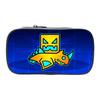 Funny Cartoon Geometry Dash Pencil Case Makeup Box High Capacity Pencil Bag Students School Supplies Stationery Bag Kids Gifts
