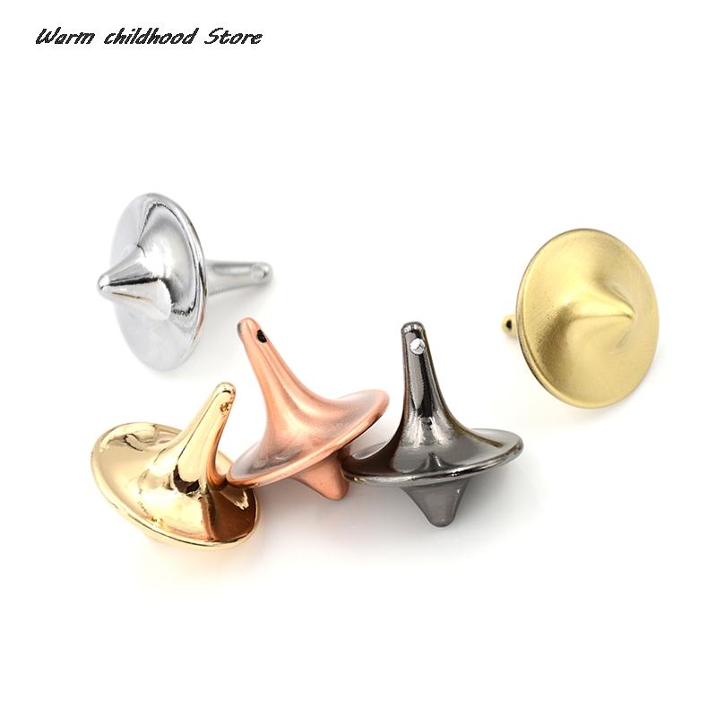 Metal Gyro Great Accurate Silver Spinning Top Hot Movie Totem Print Spinning  Small Cyclone Adult Perpetual Stress Relief Toy