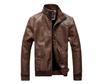 Men's leather jacket, men's clothing, slim fit, locomotive model, men's jacket long-term spot