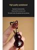 Red Sandalwood Gourd Car Pendant for Safe Travels - Unisex Rearview Mirror Charm