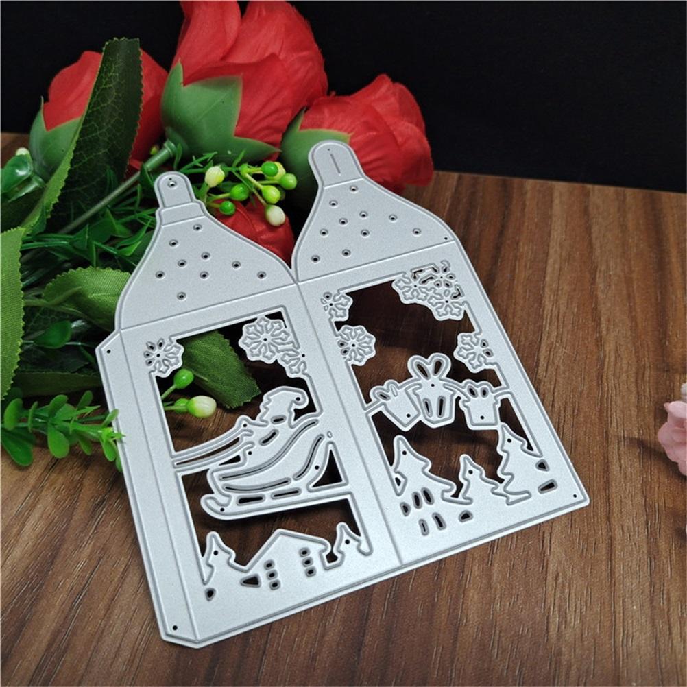Metal Cutting Stencils Christmas Box Cutting Dies Embossing DIY Making Tools for Scrapbooking Photo