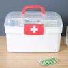 Portable Medicine Storage Box Large Capacity Medicine Kit Family Hand First Aid Chest Simple Travel Emergency Box