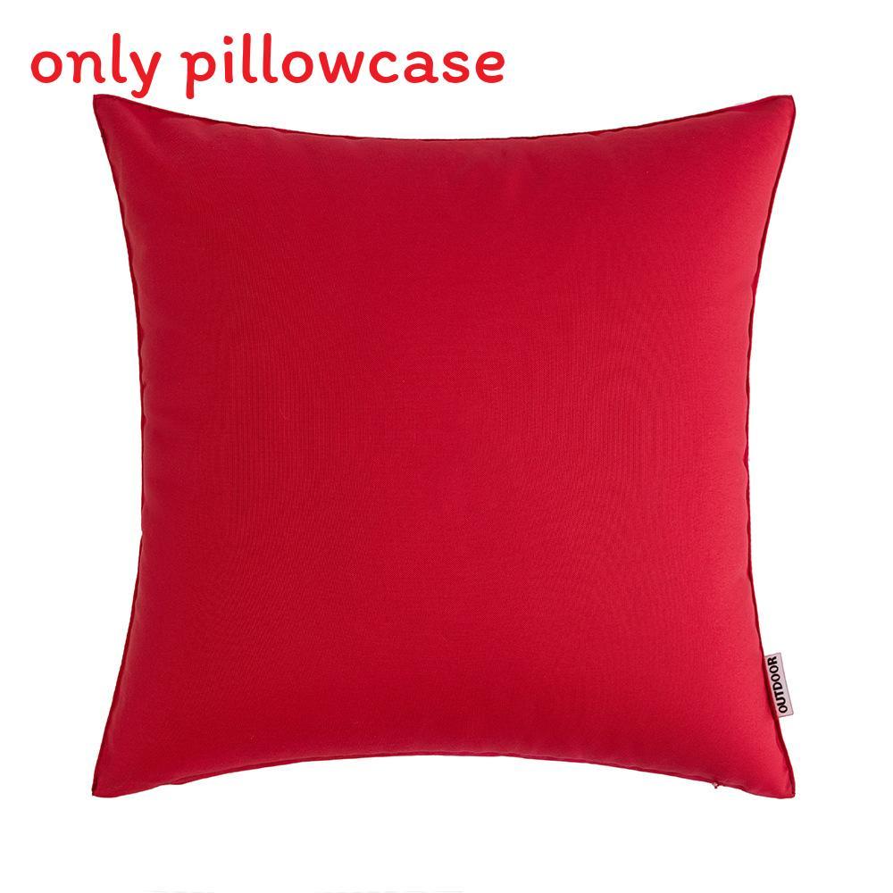 Oxford Fabric Outdoor Waterproof Cushion Cover For Lounge And Patio Decor