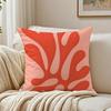 Cuscino Boho Matisse Linea Corallo Disegno a Linee Cuscino Copricuscino Federa Anti-Acari Decorazione Divano Soggiorno Cuscino Stanza