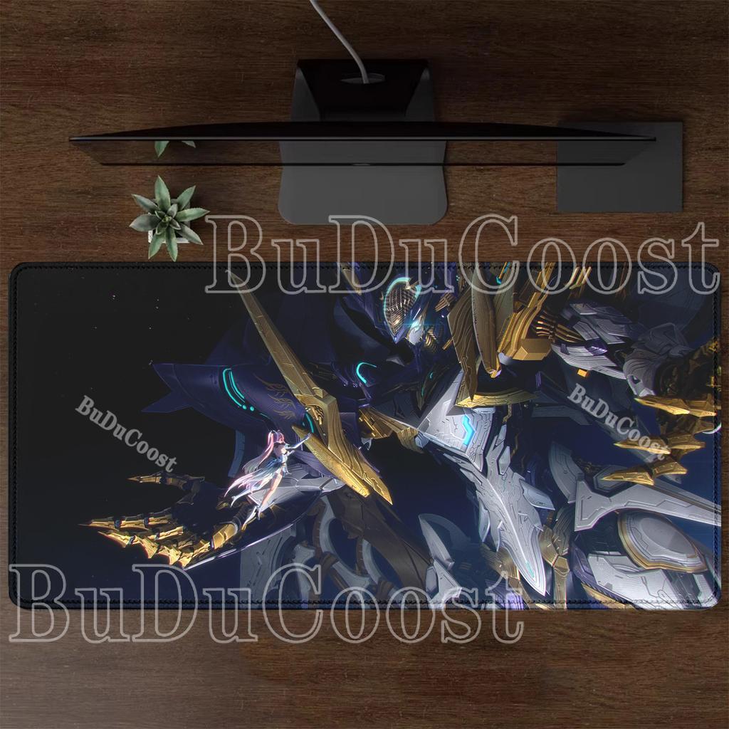 Gaming Wuthering Waves Aemeath Mouse Pad Anime Kawaii Girl Keyboard HD Printing Overlock Mousepad PC Office Accessories Desk Mat