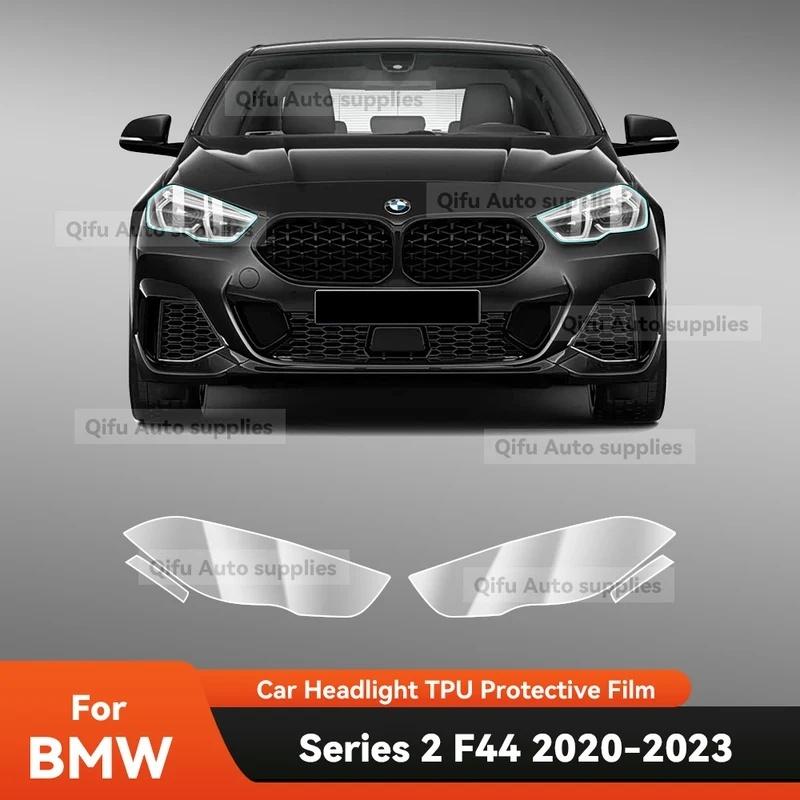 For BMW 2 Serie F44 Gran Coupe M235i - Car Headlight Protective Film TPU Pre Cut Anti-Scratch Headlight Vinyl Film