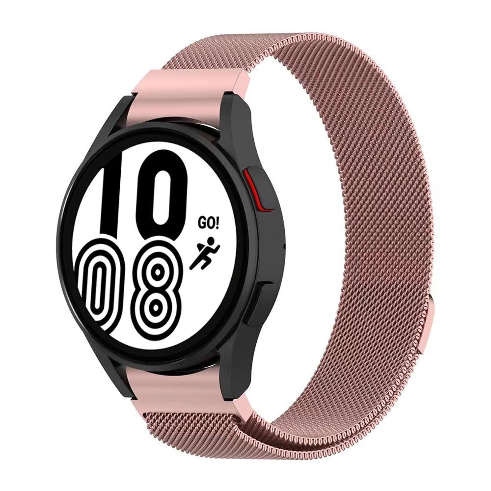 Metal strap For Samsung Galaxy watch 7/6/5/4 44mm 40mm Magnetic Bracelet Wristband Correa Galaxy Watch 6 Classic 46mm 47mm Belt