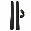 2 Pieces Car Roof Rack Pads Sewn End Closure Soft Non-Slip