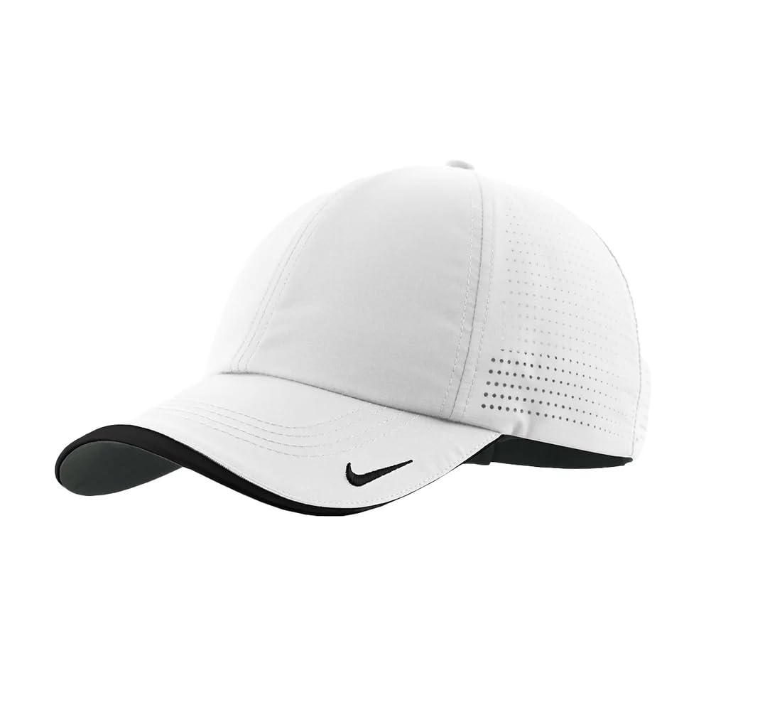 

Nike Кепка для гольфа Swoosh с перфорацией Белая - Dri-FIT