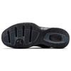 Nike Air Monarch 4 Low Top Chunky Sneakers Unisex Obsidian Black Silver 415445-001(Team25-XSC)