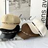 Octagonal Hat Children Spring and Autumn Fashion Chain Buckle British Retro Beret New Newsboy Hat Painter Hat