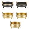 Traditional Brass Incenses Burners Incenses Holder for Spiritual Practices and Meditations Space Rusts resistant Censers