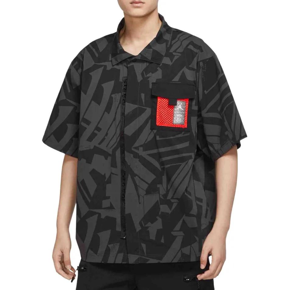 Jordan Paris Saint Germain Shirt Men's Black (Unisex) Shirts DM3109 010