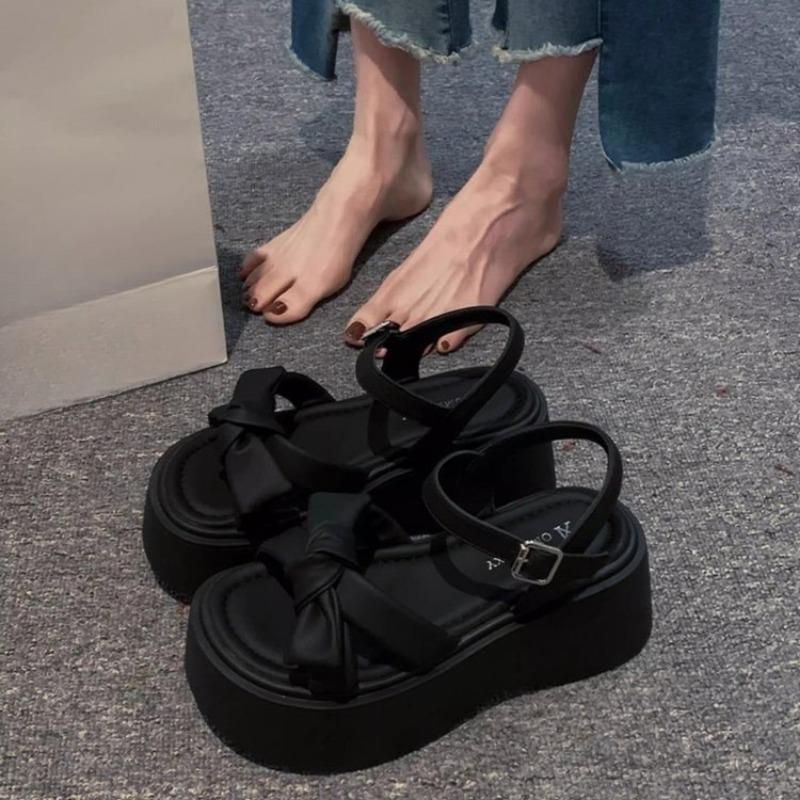 Thick-soled Women's Shoes Height-increasing and Versatile Beach Sandals