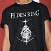 Elden Ring Rune Crest T-Shirt ,Dark Fantasy Game Symbol Tee, Soulsborne Merch
