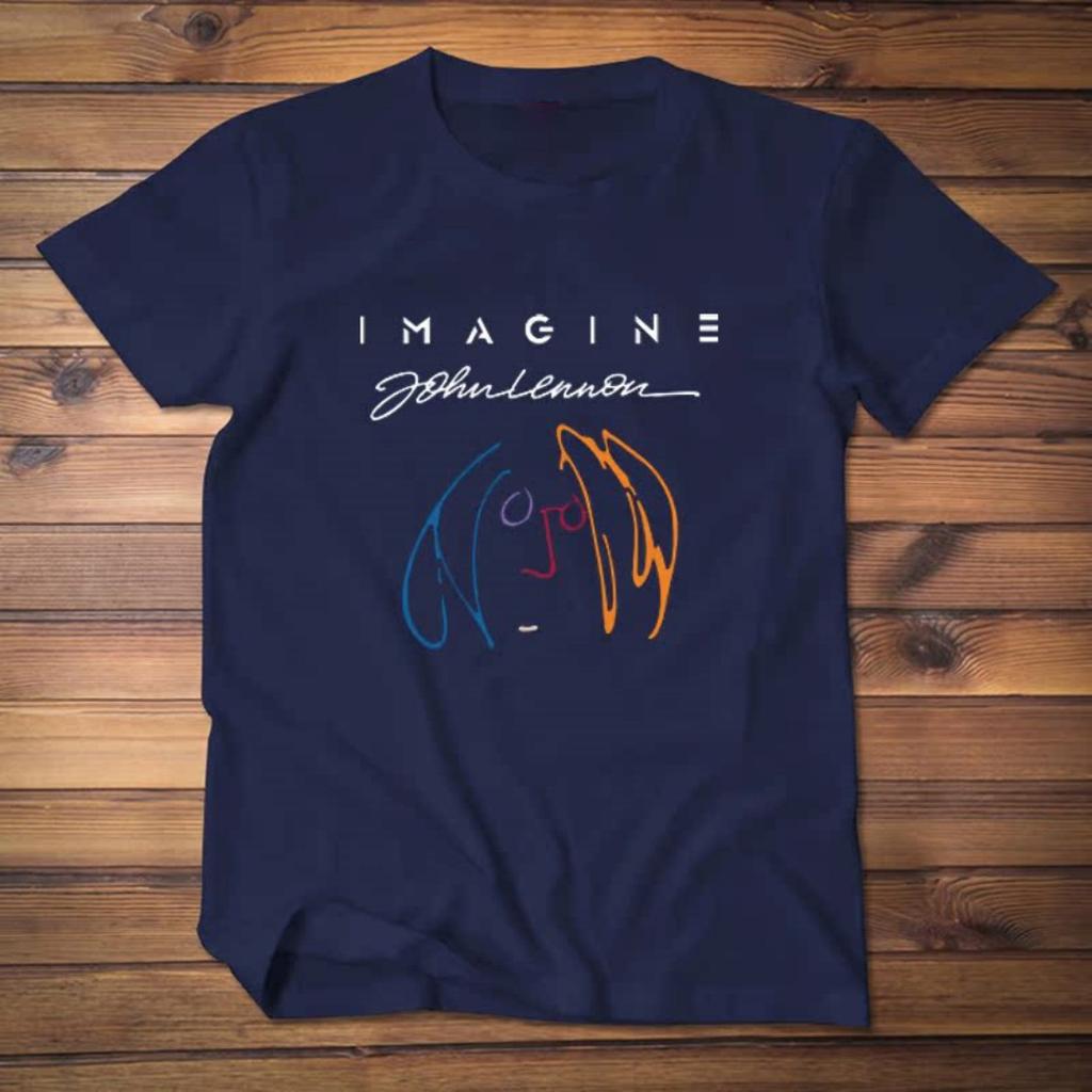 Tričko The Beatles John Lennon s krátkým rukávem Podzimní Móda Sportovní Čistá bavlna Pánské tričko Dětské oblečení Tričko Y2k Žena