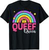 Queef Queen Shirt: Funny Rainbow Graphic Tee