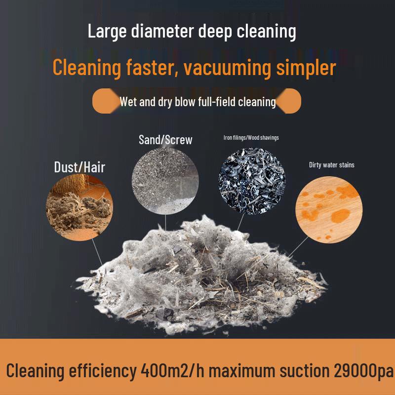 Royalstar 3000W Industrial Wet/Dry/Blow Vacuum Cleaner