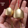 Pure Copper Small Bells Wind Chime - Decorative Hanging Ornaments for Home, Shop, Door, or Car Gifts.