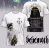 Behemoth The Unholy Trinity Gotowy na Harmonogram Pokazów 2026 Koszulka 3D